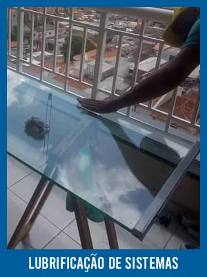 Lubrificação de sistemas de sacada